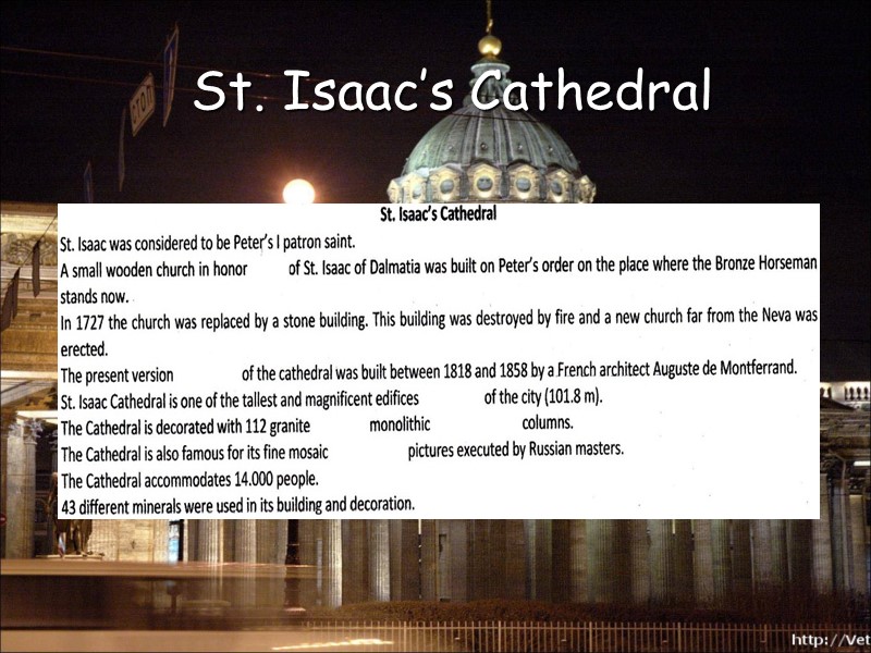 St. Isaac’s Cathedral